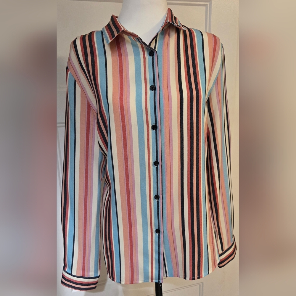 Striped Multicolor Women's Shirt